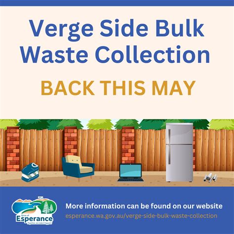 The verge side bulk hard waste .